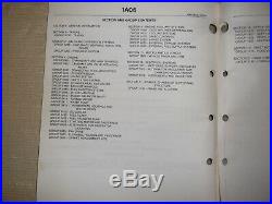 John Deere 490 Excavator Parts Catalog Book Manual Pc-1973
