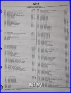 John Deere 490 Excavator Parts Manual Book Catalog Pc1973