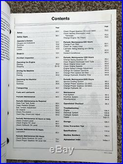 John Deere 490D 590D Hydraulic Excavator Owner Operator User Manual OMAT126018