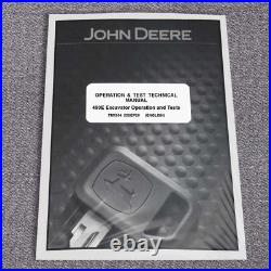 John Deere 490E Excavator Operation & Test Service Manual TM1504