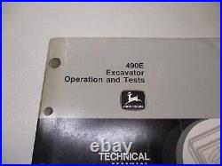 John Deere 490E Excavator Operation & Test Tech Manual TM1504 (1992) U#21