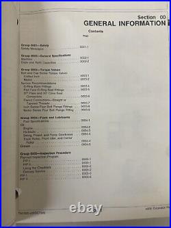 John Deere 490E Excavator Technical Service Repair Manual TM1505