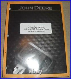 John Deere 490d 590d Excavator Technical Service Shop Repair Manual Book Tm1390