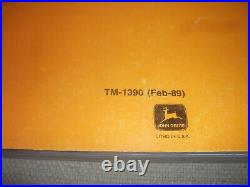 John Deere 490d 590d Excavator Technical Service Shop Repair Manual Book Tm1390