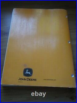 John Deere 50D Compact Excavator Parts Catalog Manual PC9409 May 08