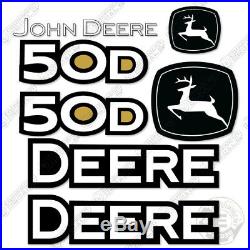 John Deere 50D Mini Excavator Decals Equipment Decals 50-D
