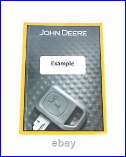 John Deere 50g Excavator Operation Test Service Manual