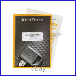 John Deere 50g Excavator Repair Service Technical Manual Tm12888 +bonus