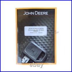 John Deere 50g Excavator Repair Service Technical Manual Tm12888 +bonus