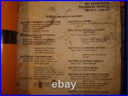 John Deere 595 Excavator Operators & Shop Service Repair Manual