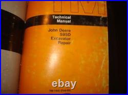 John Deere 5956d Excavator Op Test & Service Repair Manual Am49
