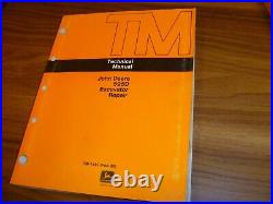 John Deere 595D Excavator Shop Service Repair Technical Manual TM-1445 xo