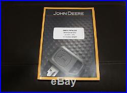 John Deere 60g Compact Excavator Parts Catalog Manual Pc11193