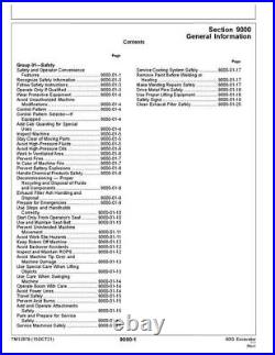 John Deere 60g Excavator Operation Test Service Manual