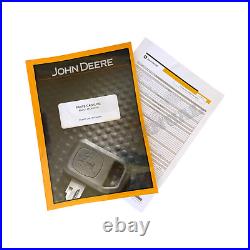 John Deere 650dlc Excavator Parts Catalog Manual +! Bonus