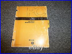 John Deere 690 Excavator Parts Catalog Manual Book PC1142