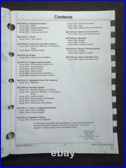 John Deere 690E LC Excavator Repair Manual TM1509