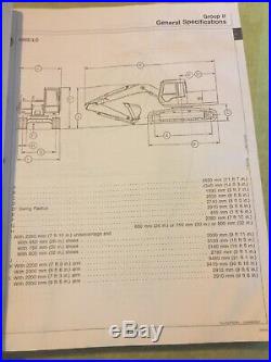 John Deere 690E LC Excavator TM1508 Operation Test Shop Repair Technical Manual