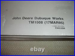 John Deere 690e LC Excavator Technical Service Shop Op Test Manual Book Tm1508