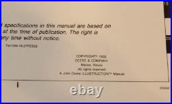 John Deere 690e-lc Excavator Technical Repair/ Service Manual Tm1509 Oem 1992