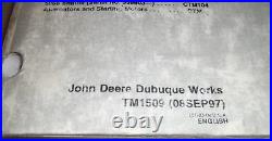 John Deere 690e-lc Excavator Technical Service Shop Repair Manual Tm1509 Oem