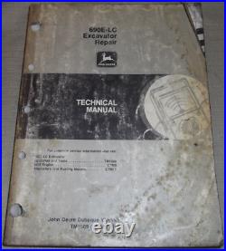 John Deere 690e-lc Excavator Technical Service Shop Repair Manual Tm1509 Oem