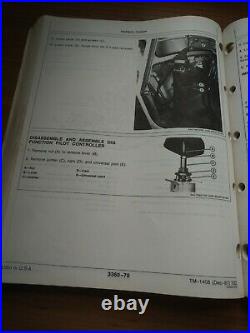 John Deere 70D Excavator Technical Repair Service manual TM-1408 Dec 87
