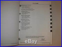 John Deere 750 Excavator Repair & Operation/Tests Manuals, 2 vol set TM1809 1810
