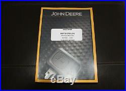 John Deere 75g Compact Excavator Parts Catalog Manual Pc11199