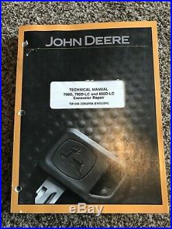 John Deere 790D-LC 892D-LC Excavator Technical Repair Shop Manual TM1396
