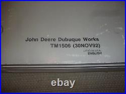 John Deere 790e LC Excavator Technical Service Shop Op Test Manual Book Tm1506