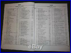 John Deere 80 Excavator Parts Manual Book Catalog Pc-2710