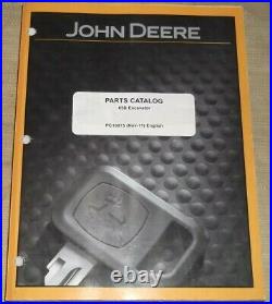 John Deere 85d Excavator Parts Manual Book Catalog Pc10075