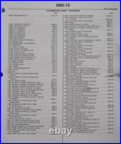 John Deere 85d Excavator Parts Manual Book Catalog Pc10075