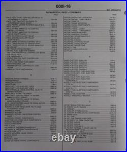 John Deere 85d Excavator Parts Manual Book Catalog Pc10075