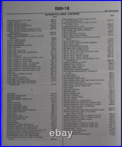 John Deere 85d Excavator Parts Manual Book Catalog Pc10075