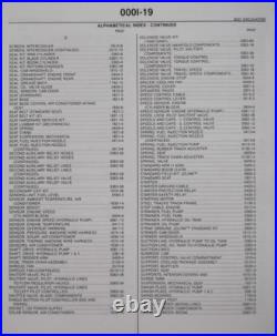 John Deere 85d Excavator Parts Manual Book Catalog Pc10075