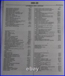 John Deere 85d Excavator Parts Manual Book Catalog Pc10075
