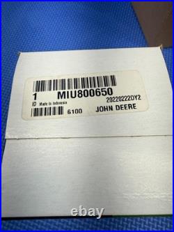 John Deere 97909 50G Excavator Service Maintenance Oil Kit MIU800650 / MIU802421
