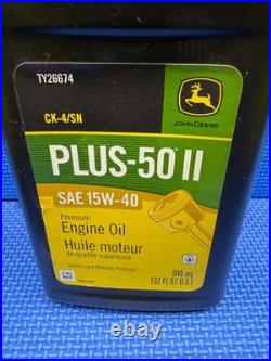 John Deere 97909 50G Excavator Service Maintenance Oil Kit MIU800650 / MIU802421