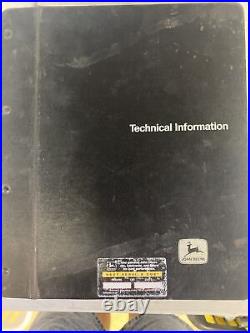 John Deere 992d-lc excavator 3 manual complete set! Tm1462/tm1463 + oper. Manual