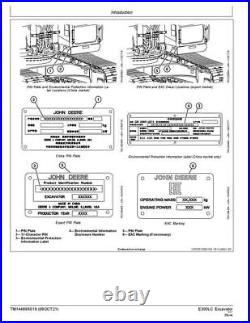 John Deere E300-ii Excavator Operation Test Service Manual