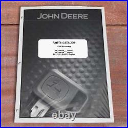 John Deere E360 Excavator Parts Catalog Manual PC15293