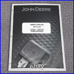 John Deere E400LC Excavator Parts Catalog Manual PC15005
