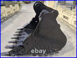 John Deere, Hitachi 450/470, 72in, 110mm Pins, 7 teeth, HD bucket, 2.69 CU M
