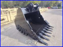 John Deere, Hitachi 450/470, 72in, 110mm Pins, 7 teeth, HD bucket, 2.69 CU M