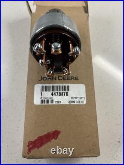 John Deere Ignition Switch Excavator Backhoe Loader Construction Genuine OEM