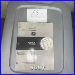 John Deere JD 120 EXCAVATOR TECHNICAL OPERATION TEST SERVICE SHOP MANUAL, TM1659