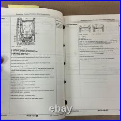 John Deere JD 120 EXCAVATOR TECHNICAL OPERATION TEST SERVICE SHOP MANUAL, TM1659