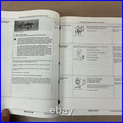 John Deere JD 120 EXCAVATOR TECHNICAL OPERATION TEST SERVICE SHOP MANUAL, TM1659
